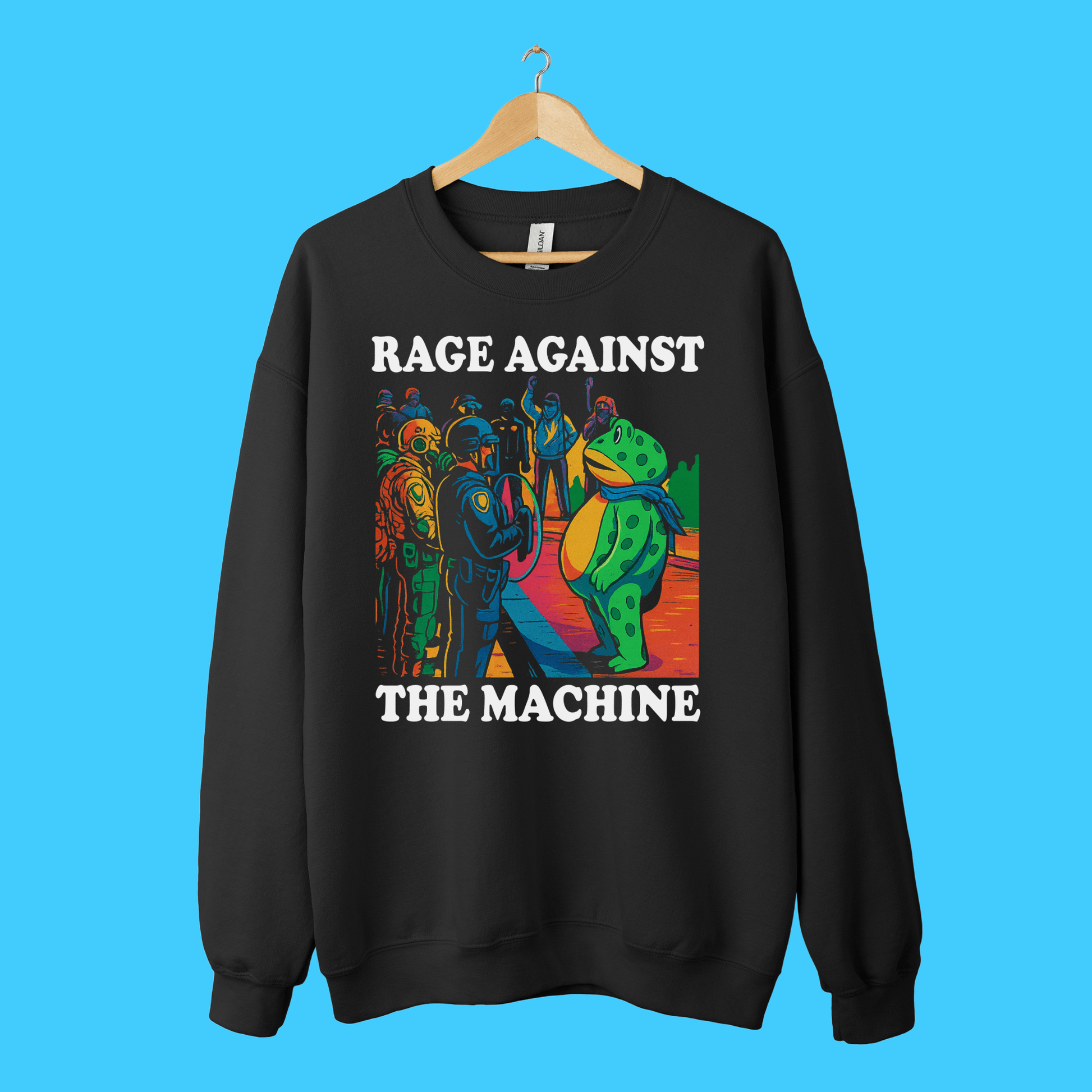 Rage Against The Machine Retro Sweatshirt - Resist Supply
