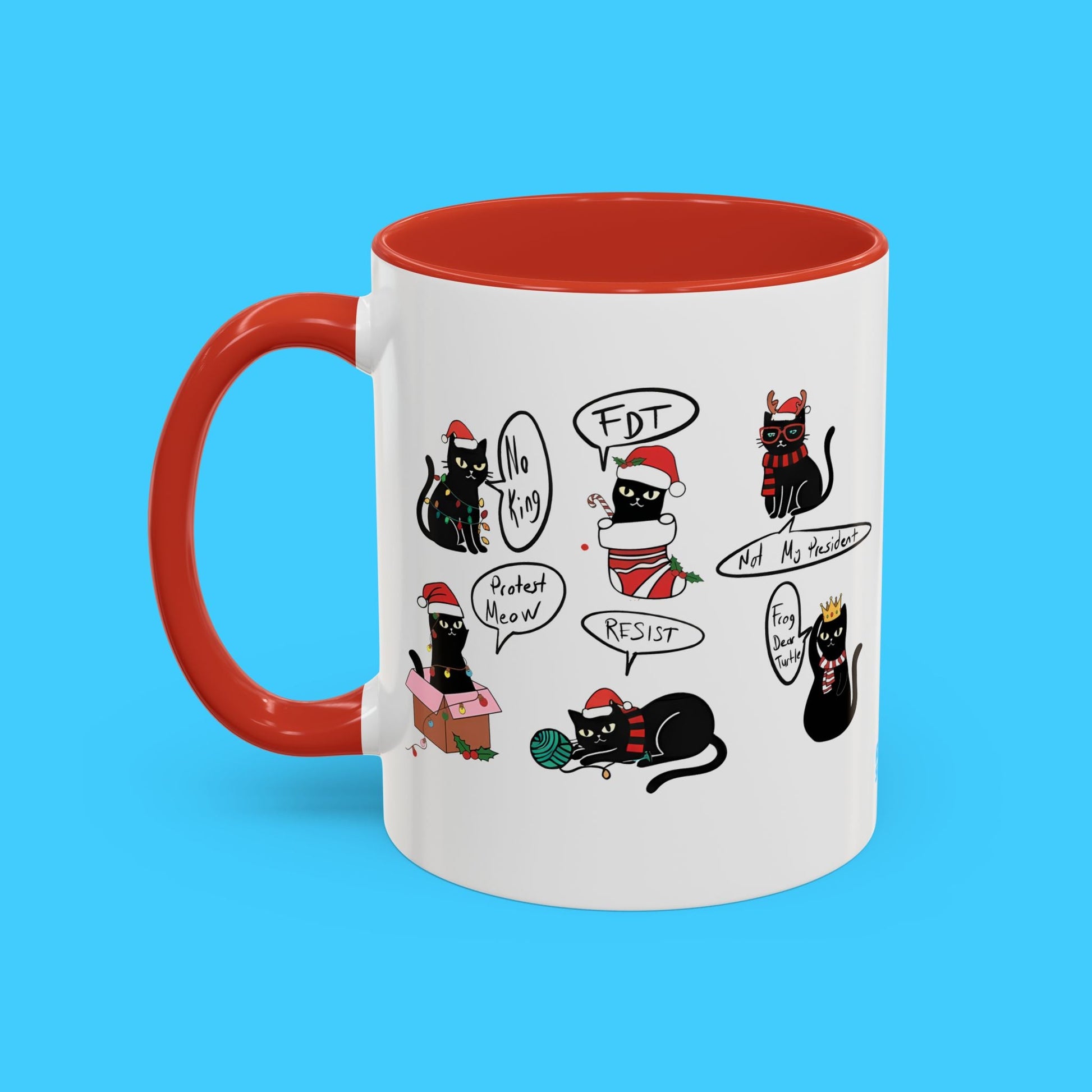 Resist Cats Coffee Mug - Resist Supply