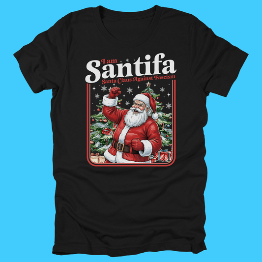 Santifa Christmas T-Shirt - Resist Supply
