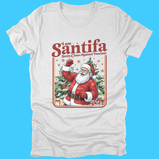 Santifa Christmas T-Shirt - Resist Supply