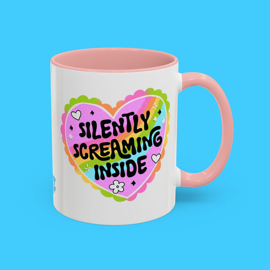 Silently Screaming Inside Mug - Resist Supply