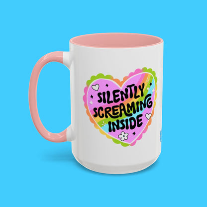 Silently Screaming Inside Mug - Resist Supply
