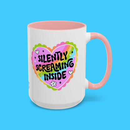 Silently Screaming Inside Mug - Resist Supply