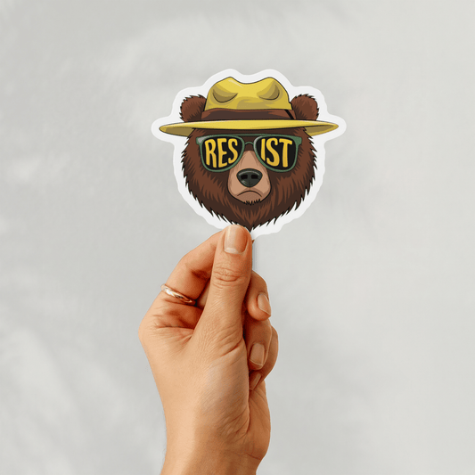 SMOKEY RESIST STICKER - Resist Supply #