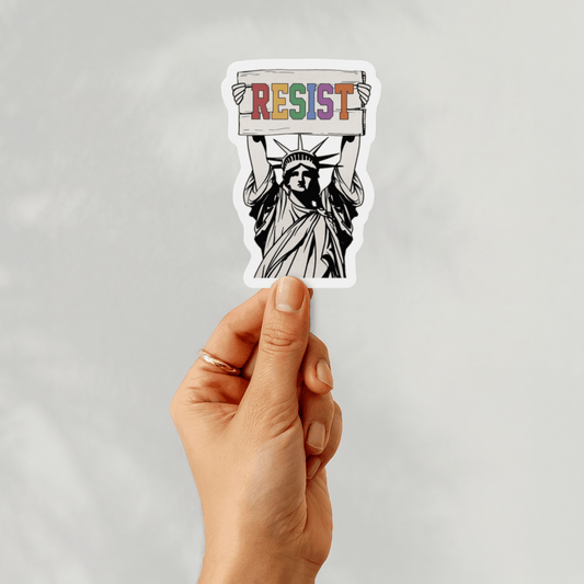 Statue of Liberty sticker - Resist Supply #