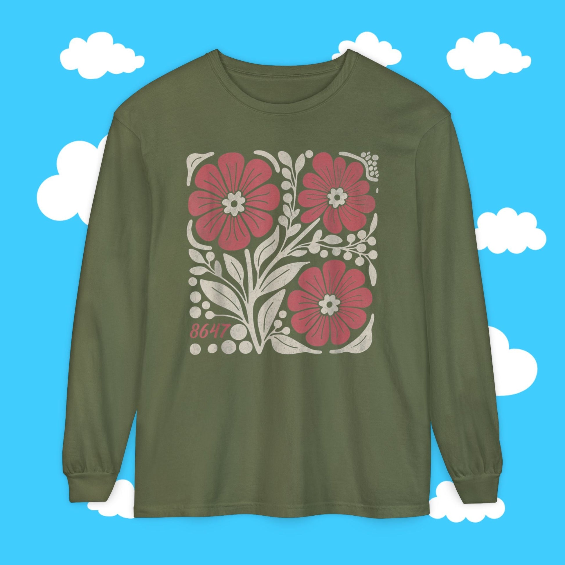 subtle floral 8647 - Resist Supply #