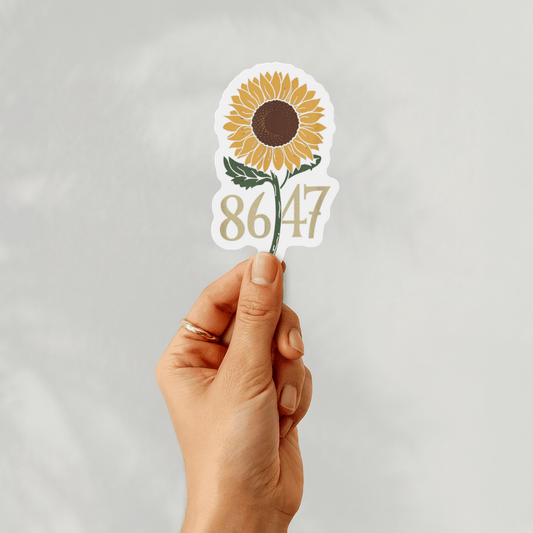 sunflower 8647 sticker - Resist Supply #