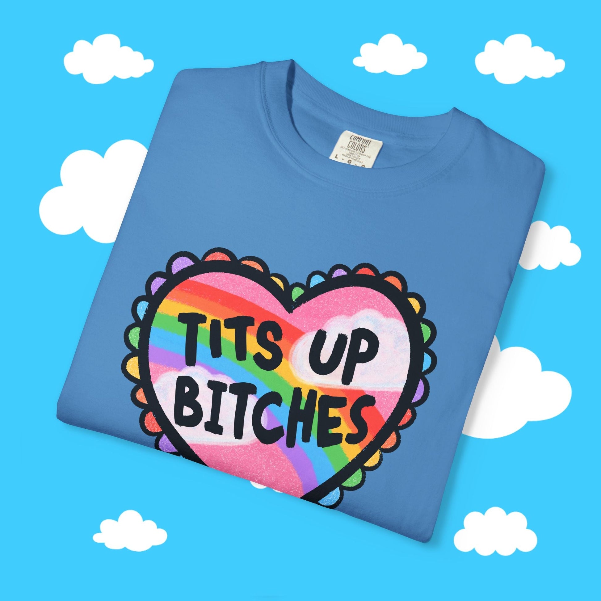 T*&@ Up bitches boxy tee - Resist Supply #