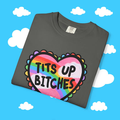 T*&@ Up bitches boxy tee - Resist Supply #