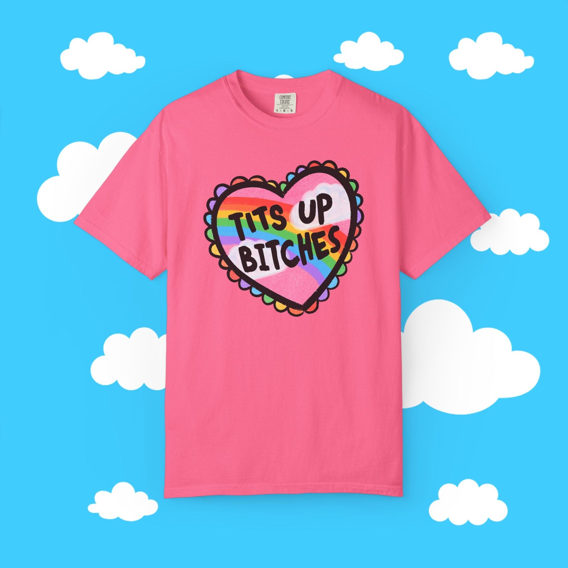 T*&@ Up bitches boxy tee - Resist Supply #