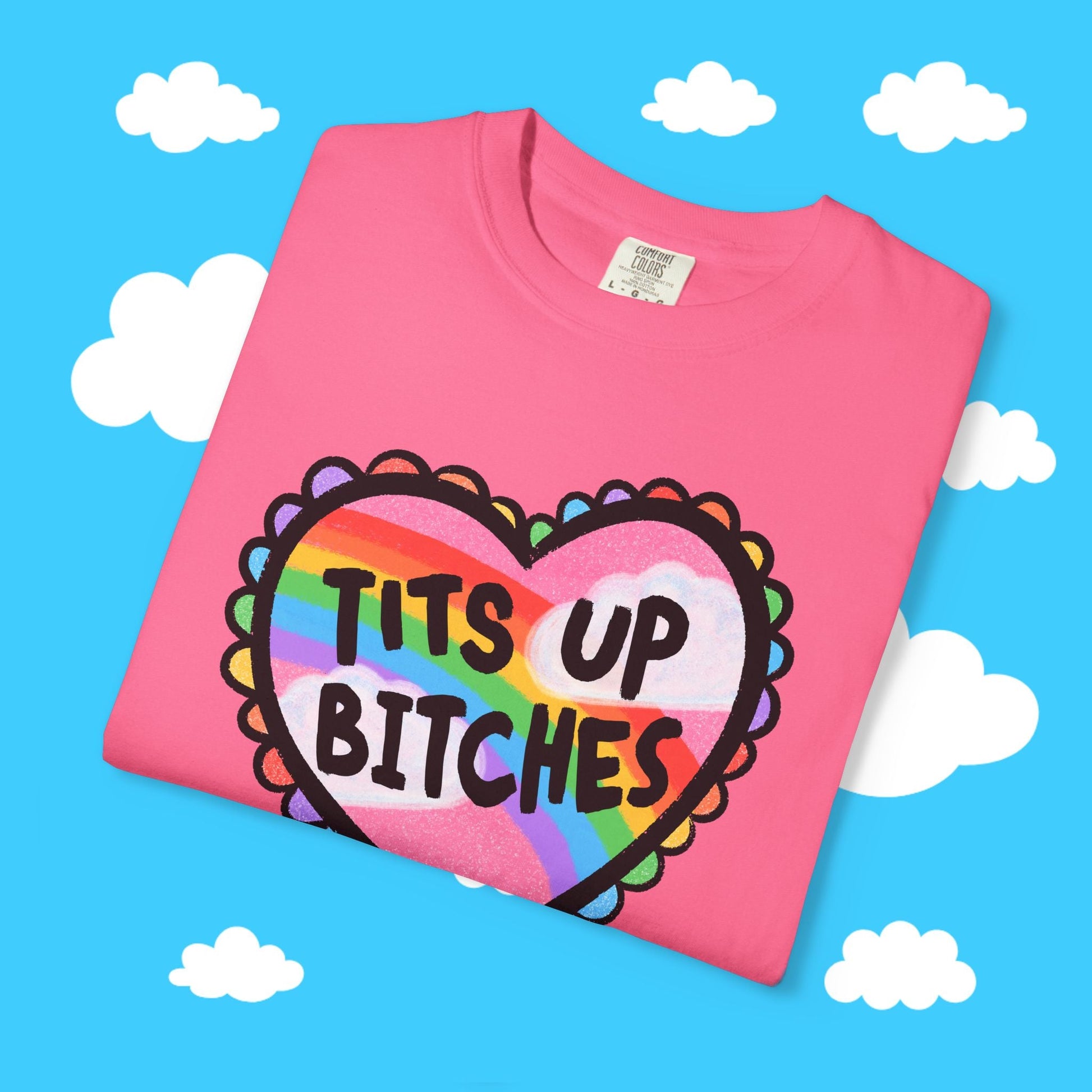 T*&@ Up bitches boxy tee - Resist Supply #