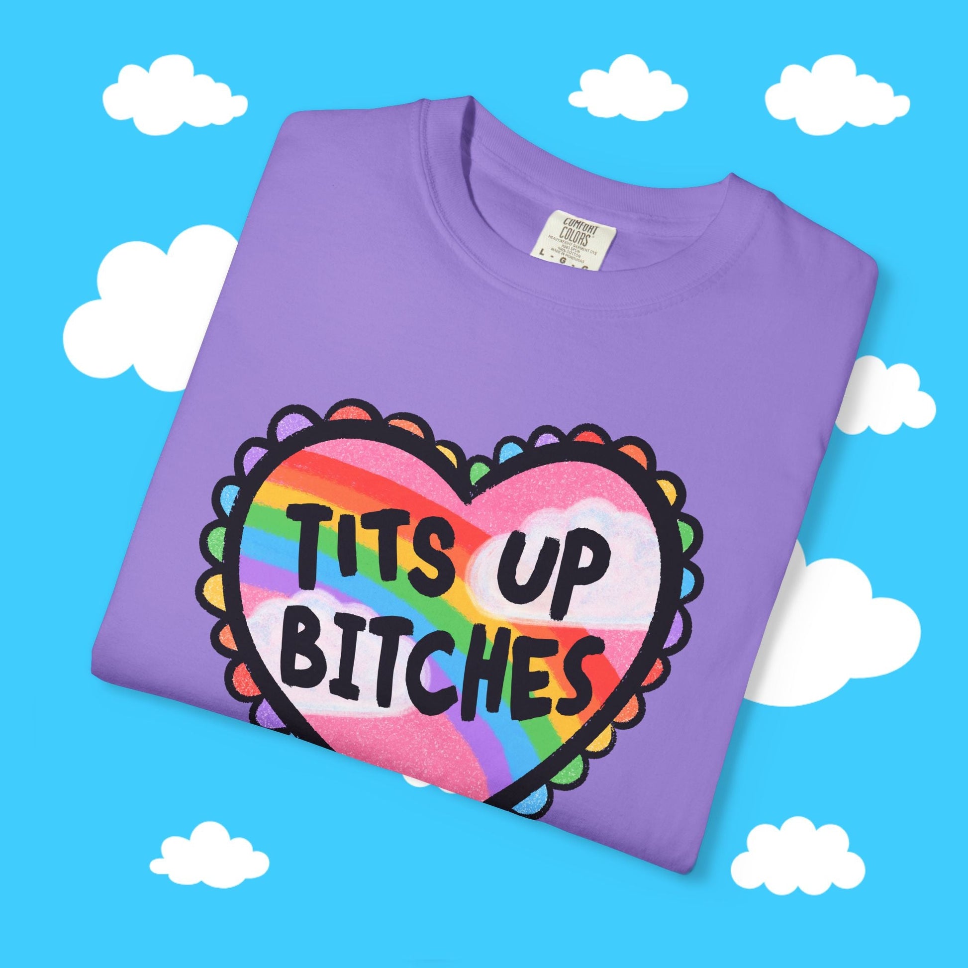 T*&@ Up bitches boxy tee - Resist Supply #