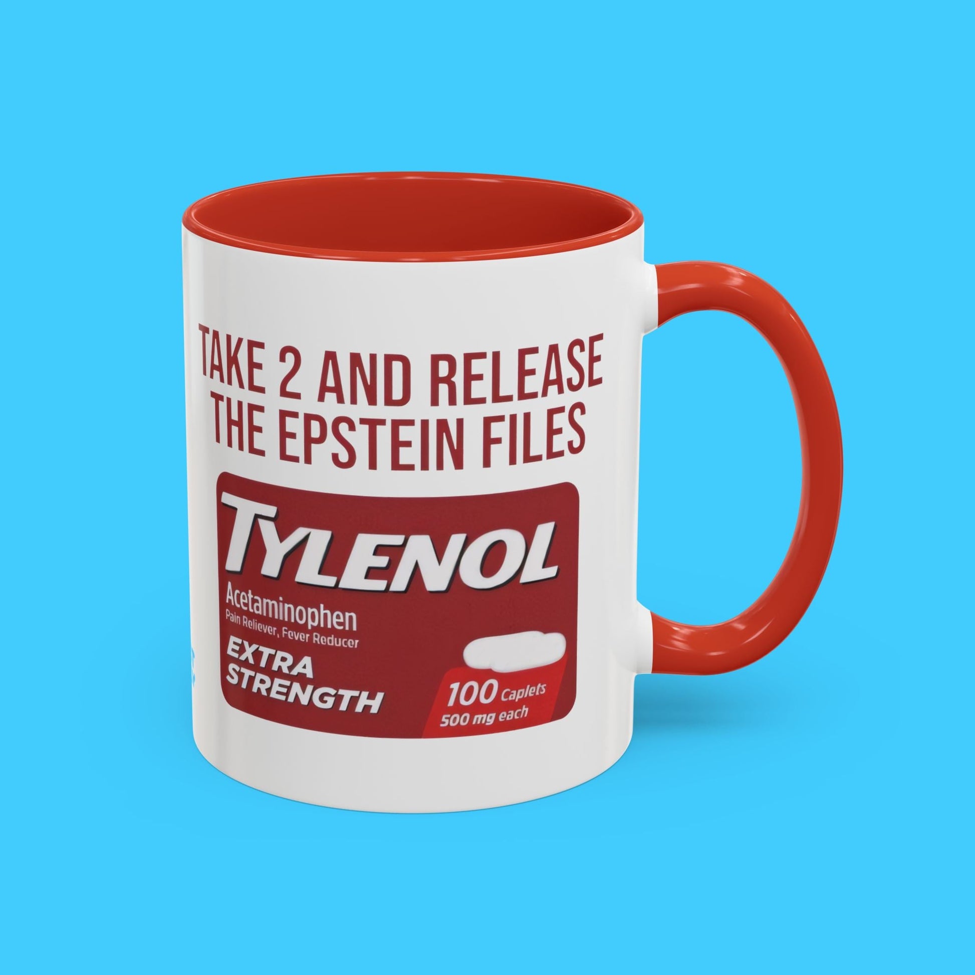 Take 2 and Release the Epstein Files Mug - Resist Supply