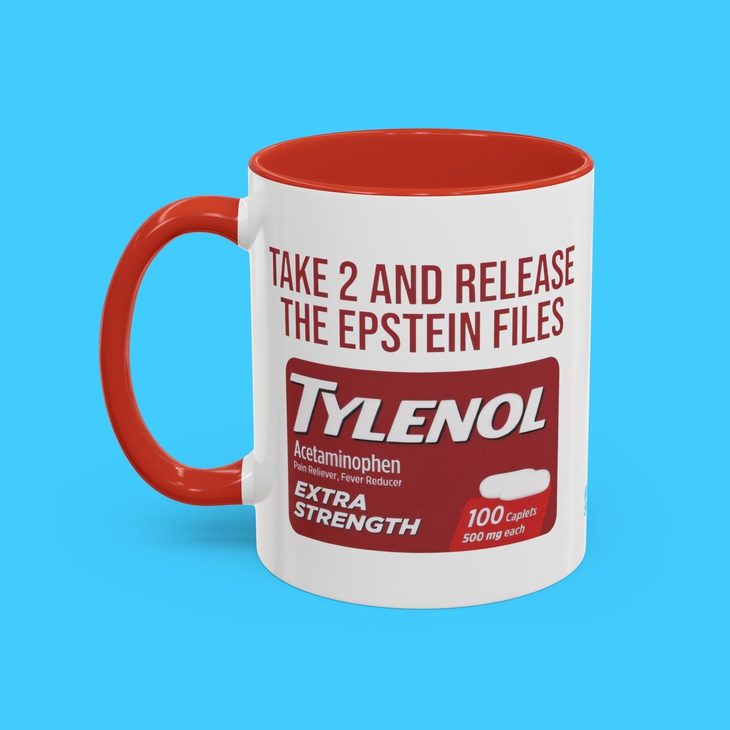 Take 2 and Release the Epstein Files Mug - Resist Supply