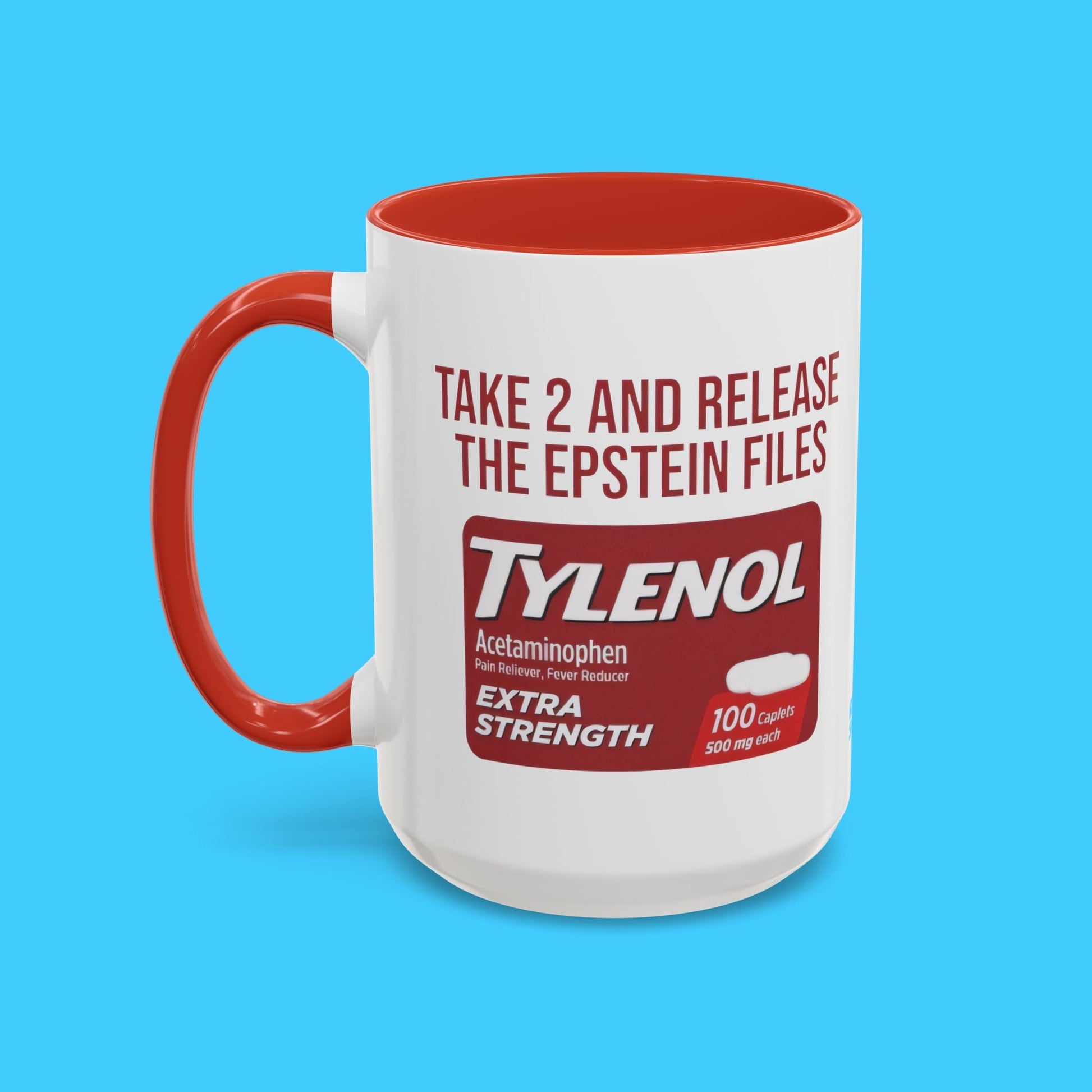 Take 2 and Release the Epstein Files Mug - Resist Supply