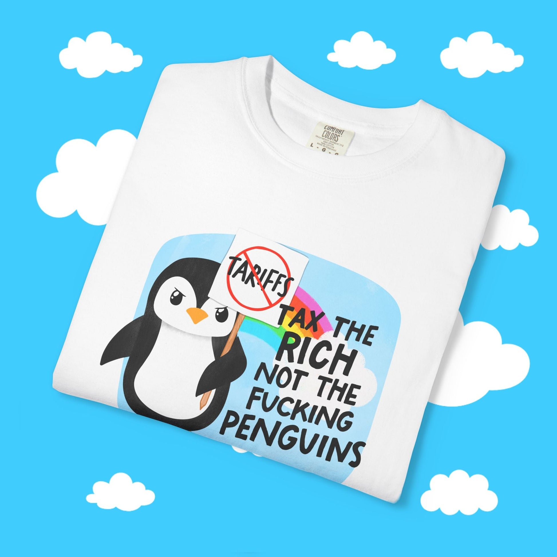 tax the rich not the penguins - Resist Supply #