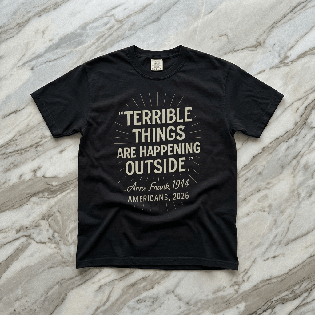 Terrible Things Are Happening Outside T-Shirt - Resist Supply