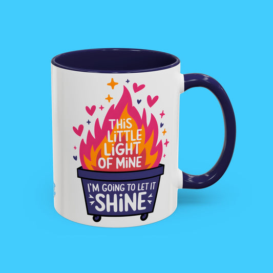 This Little Light of Mine Dumpster Fire Mug - Resist Supply