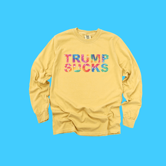 Trump Sucks Long Sleeve Tee - Resist Supply