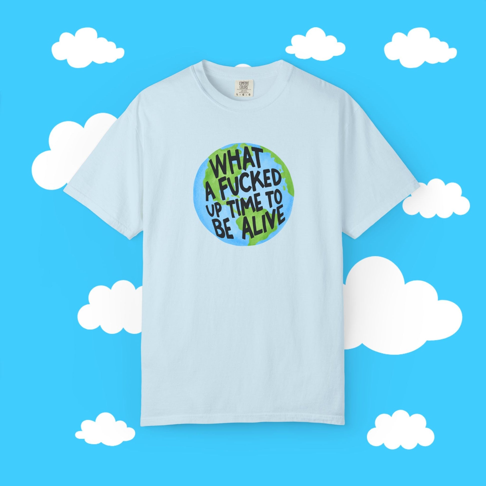 WHAT A F*CKED UP TIME TO BE ALIVE BOXY TEE - Resist Supply #