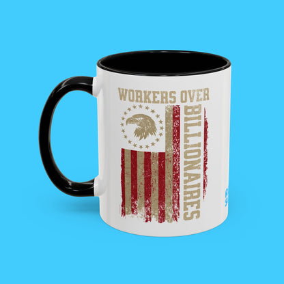 Workers Over Billionaires Coffee Mug - Resist Supply